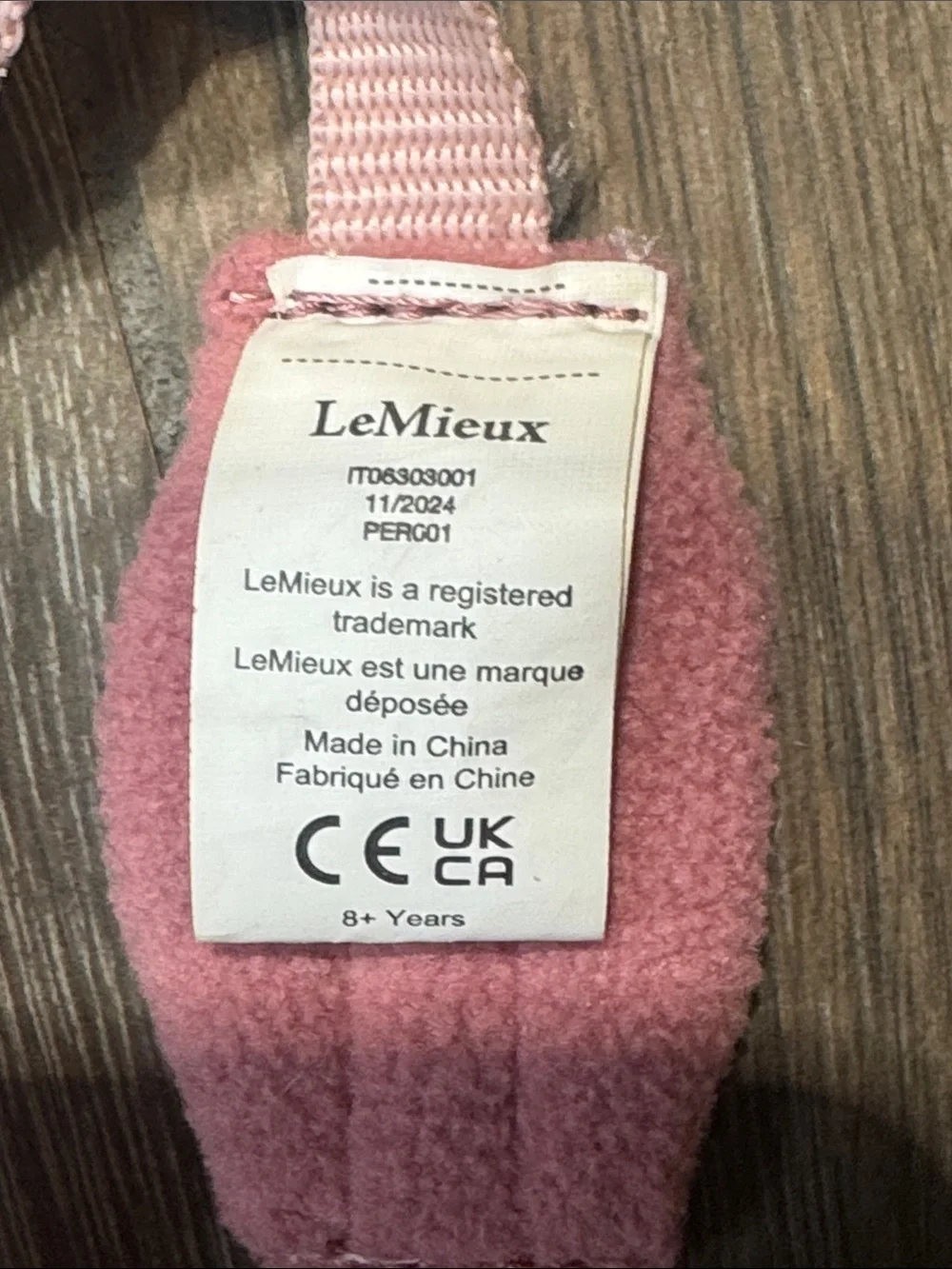Lemieux Toy Pony Vogue Halter Pink Quartz